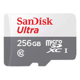 Cartão Memória Microsd Sandisk 256gb Micro