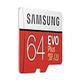 Cartão Memória MicroSDXC 64GB Evo Plus 100MBs Samsung CADAPT