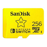Cartão Memória Nintendo Switch 256gb Original
