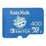 Cartão Memória Nintendo Switch Sandisk 400gb