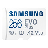 Cartao Memoria Samsung Micro Sdxc Evo U3 4k 130mb s 256gb