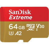Cartão Memória Sandisk 64gb Extreme Micro Sd Xc 160 Mb s