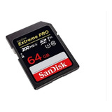 Cartão Memória Sandisk 64gb Extreme Pro