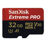 Cartão Memória Sandisk Exteme Pro 32gb