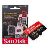 Cartão Memória Sandisk Extreme Pro Adap Sd 128gb 4k Uhd Full