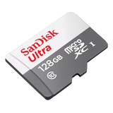 Cartão Memória Sandisk Ultra 128gb 100mb s Clase