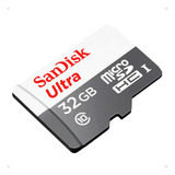 Cartão Memória Sandisk Ultra 32gb Lacrado Sd Adaptador Micro