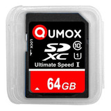 Cartão Memória Sd Qumox 64gb Ultimate