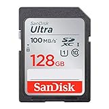 Cartão Memória SDXC 128GB Ultra 100MBs