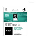 Cartão Memória Sony Sd Sdhc 16gb