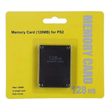 Cartão Memory Card 128mb Ps2 Playstation 2 128 Mb Ps2