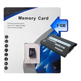 Cartão Micro Sd 1gb Adaptador Memory Stick Pro Duo