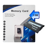 Cartão Micro Sd 1gb Adaptador Memory Stick Pro Duo