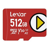 Cartão Micro Sd Lexar Play 512gb