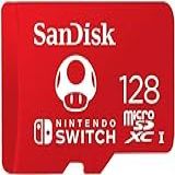 Cartão Micro SD Nintendo Switch SanDisk 128GB SDSQXAO 128G GNCZN