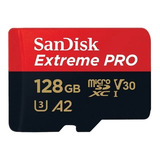Cartão Micro Sd Sandisk Extreme Pro 128gb 4k Challet99