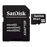 Cartão Micro SDHC Card E Adapter 32GB SanDisk Preto