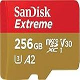 Cartão MicroSDXC SanDisk 256Gb Extreme UHS