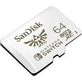 Cartão MicroSDXC SanDisk SDSQXAT 064G GNCZN Licenciado Para Nintendo Switch 64 GB