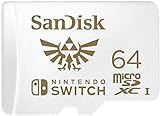 Cartão MicroSDXC SanDisk SDSQXAT 064G GNCZN Licenciado Para Nintendo Switch 64 GB
