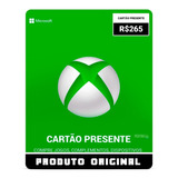 Cartão Microsoft Points Gift Xbox Br Brasil R 265 Reais