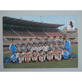 Cartão Mídia Futebol Juventus Itália 1981