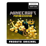Cartão Minecraft Minecoins 3 500 Coins Envio Imediato