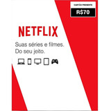 Cartão Netflix Gift Card R