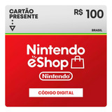 Cartão Nintendo Eshop Gift Card Switch