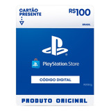 Cartão Playstation Br Brasil Psn 100