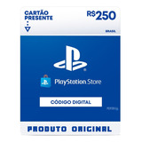 Cartao Playstation Psn Gift Card Br R  250 Reais Instantâneo