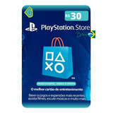 Cartao Playstation Psn Gift Card Br R 30 Reais