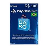 Cartão Playstation Psn Plus R 100
