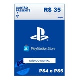 Cartão Playstation Store 35 Reais Envio Imediato Psn Store