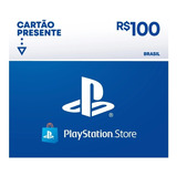 Cartão Playstation Store psn Brasileira R 100 00