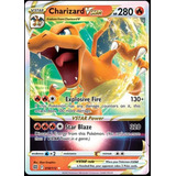 Cartão Pokémon Pokémon Charizard Vstar 018 172 Brilliant Sta