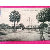 Cartão Postal Antigo Avenida Sete