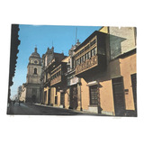 Cartão Postal Antigo Balcones Coloniales Peru 1979