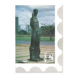 Cartão Postal Antigo Lubrapex 1990 Brasilia V4