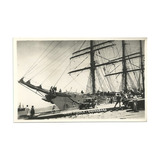 Cartão Postal Antigo Navio Escola Guanabara 1952 Z10