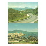 Cartão Postal Antigo Praia De Itapema Santa Catarina Z10