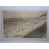 Cartão Postal Antigo Rio De Janeiro Copacabana C12