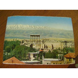 Cartão Postal Baalbeck Líbano 1995