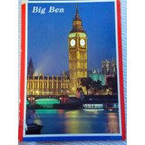 Cartão Postal Big Ben Inglaterra Circulado