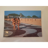 Cartão Postal Calçadão De Copacabana Rio