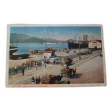 Cartão Postal Docas Porto De Santos Sp 1919 1294