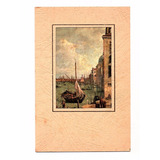 Cartao Postal Em Seda Veneza Italia Anos 50
