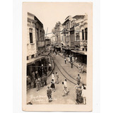 Cartao Postal Fotografico Rua 13 De Maio Campos Rj Anos 40