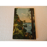 Cartão Postal Ilha Porchat Santos Antigo