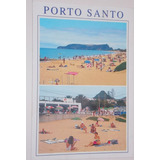 Cartão Postal Não Circulado Porto Santo Praia